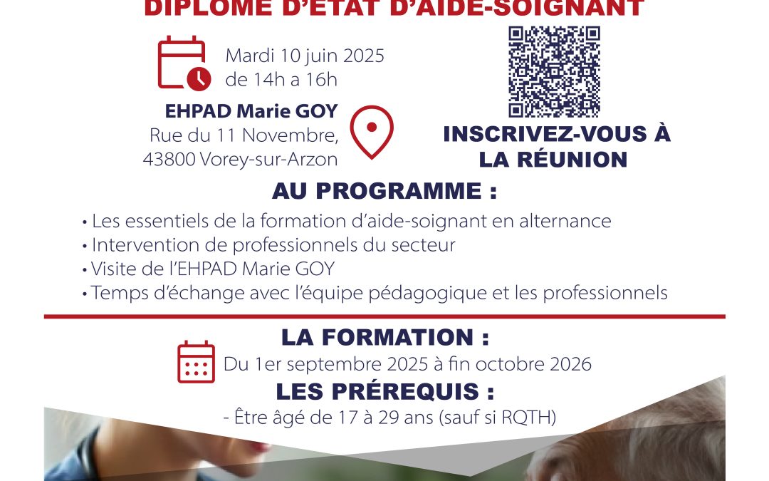 Réunion d’information sur le Diplôme d’État d’Aide-Soignant